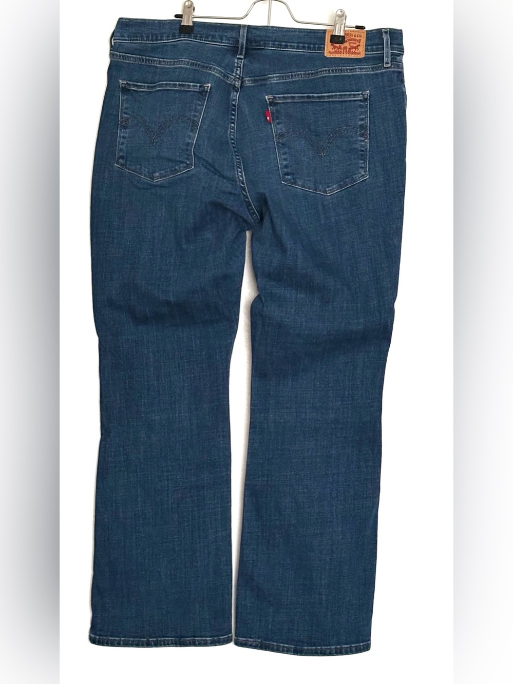 Levi’s Classic Bootcut Jeans Size 14 Blue Denim - Picture 2 of 4